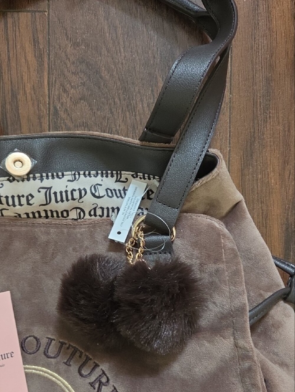 Juicy Couture Crown Tote Bag - Taupe. - Picture 2 of 7